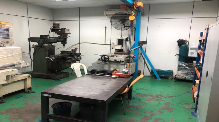in house mould maintenance repair area