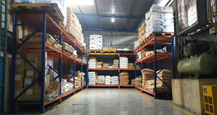 raw material store